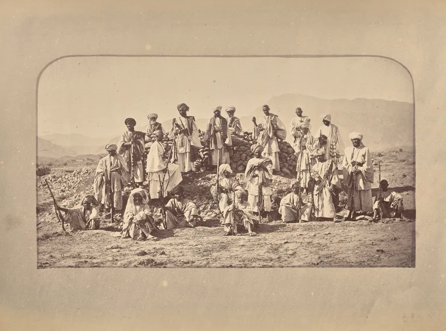 Afridi Picket near Jumrood by John Burke