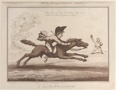 Horse Accomplishments, Sketch 11: A Land Measurer !!