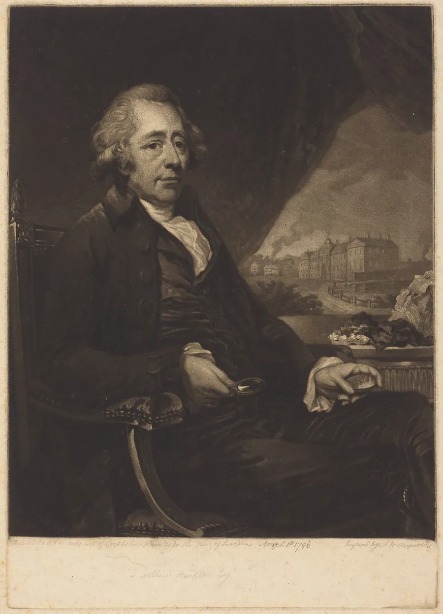 Matthew Boulton, F.R.S. by Samuel William Reynolds I