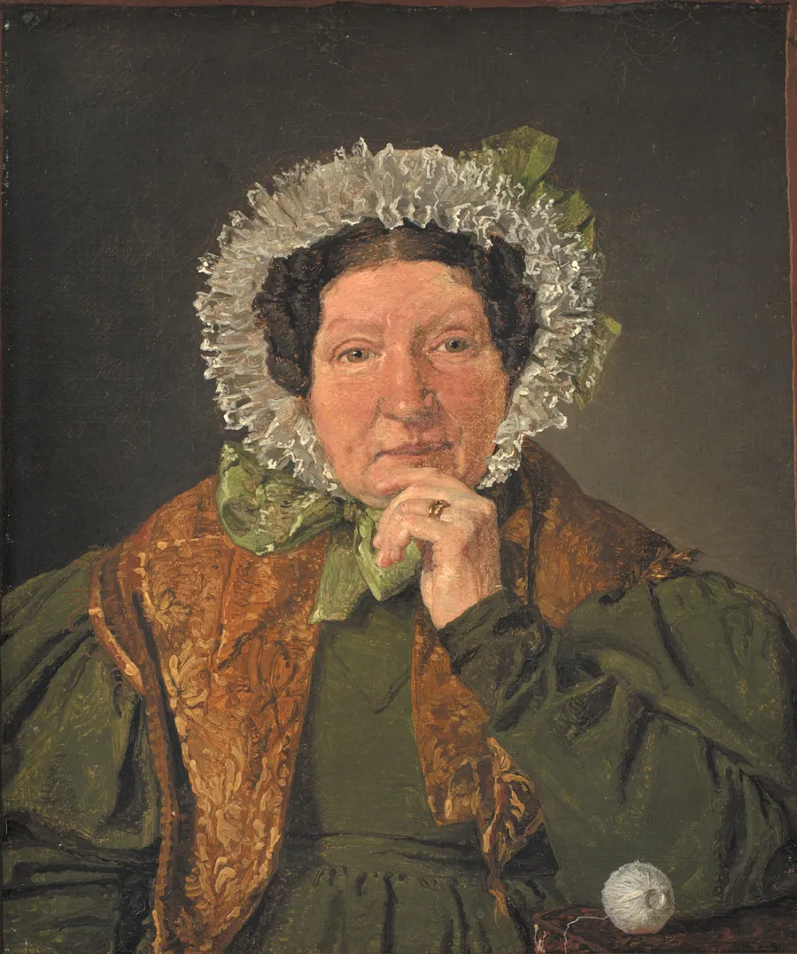 Cecilia Margrethe Købke, født Petersen, kunstnerens moder by Christen Købke