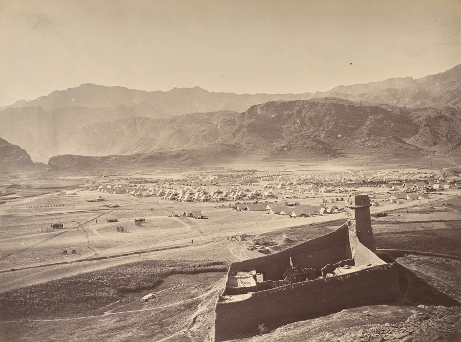 Landi Kotal Camp by John Burke