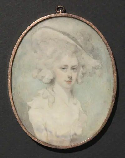 Portrait of a Woman with a Hat