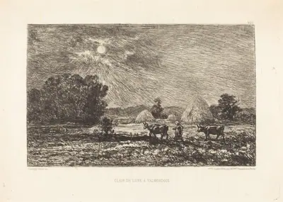 Clair de lune à Valmondois (Moonlight at Valmondois)