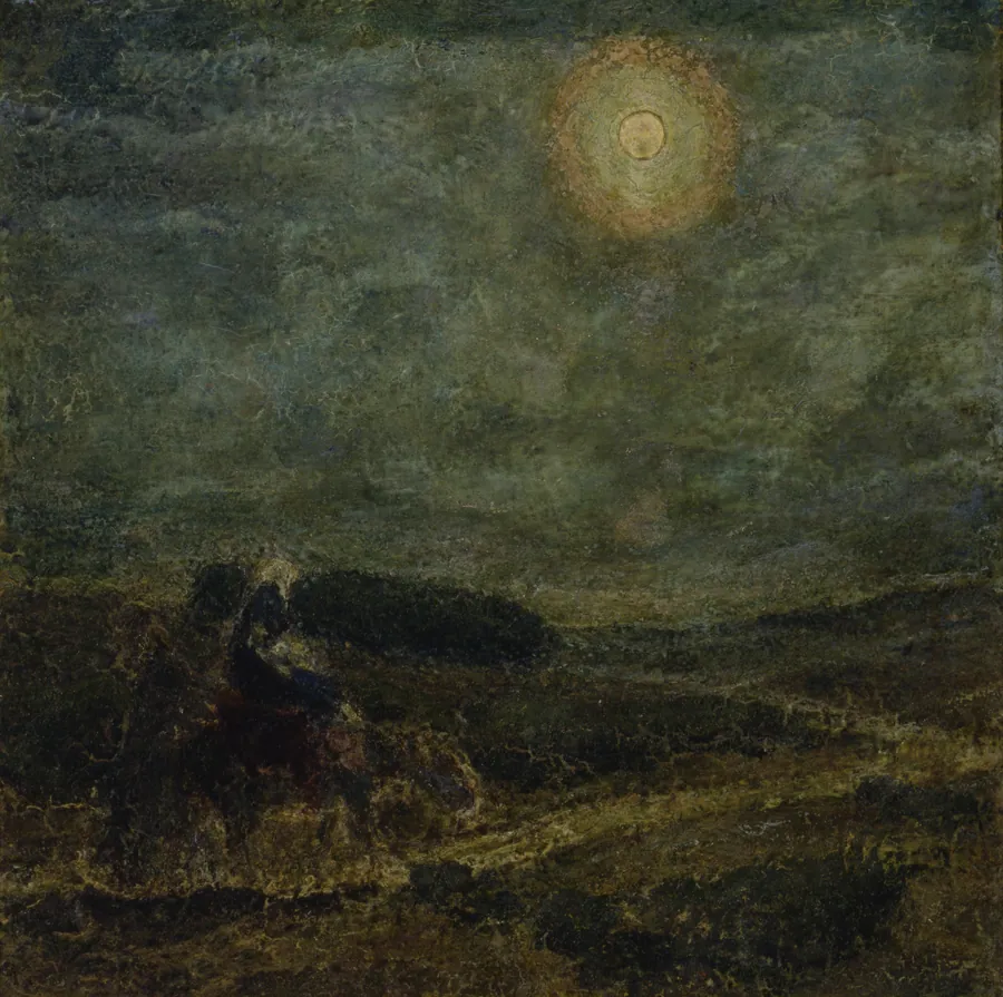 Flight into Egypt by Henry Ossawa Tanner, born Pittsburgh, PA 1859-died Paris, France 1937