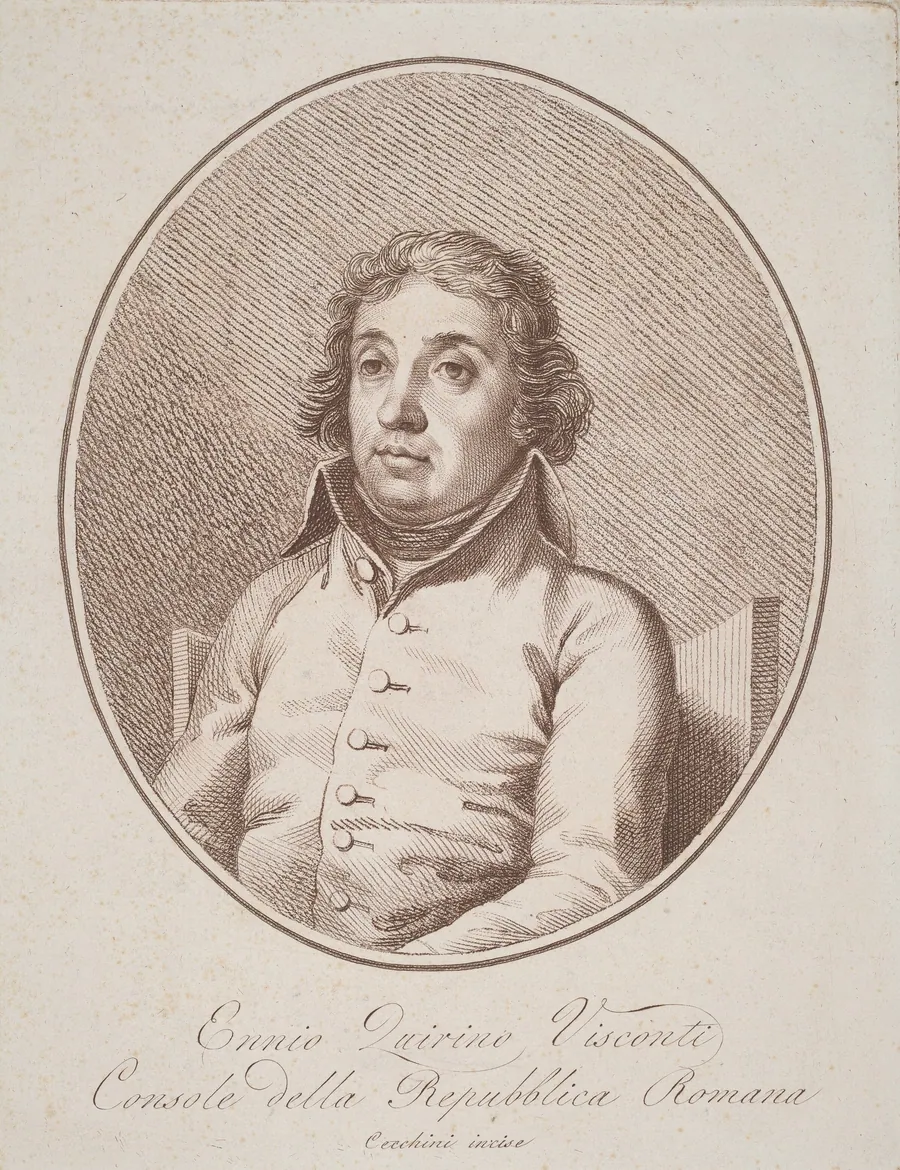 Ennio Quirino Visconti by Francesco Cecchini