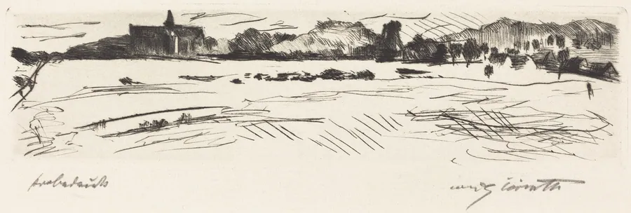 Dünenlandschaft (Landscape with Dunes) by Lovis Corinth