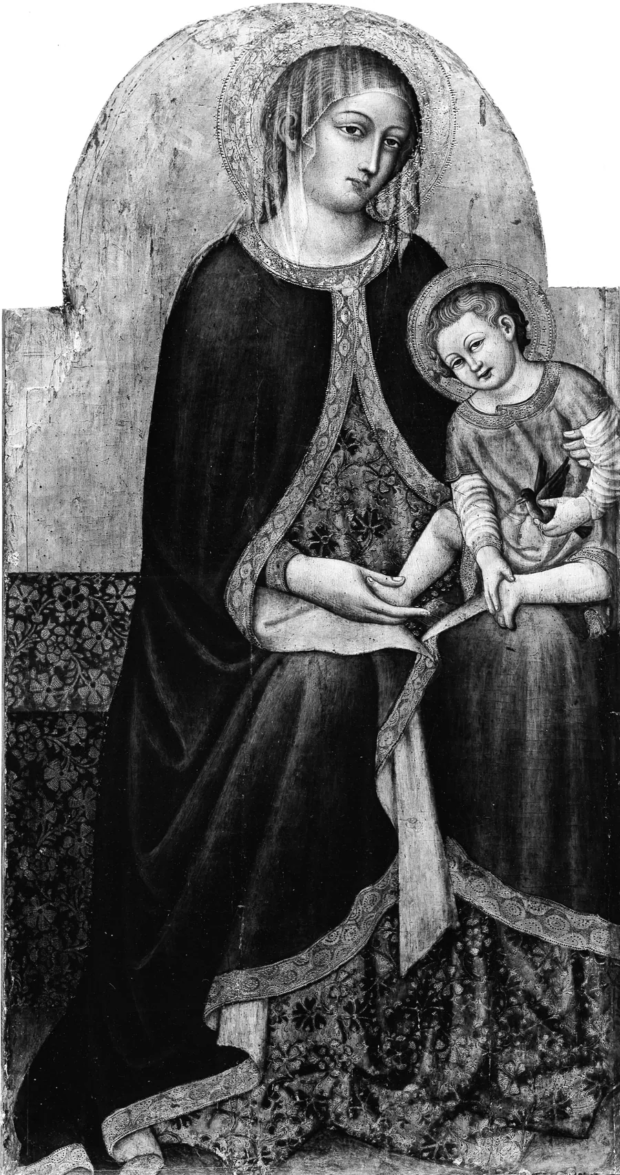 Madonna and Child with Saints by Priamo della Quercia (Priamo del Pietro)