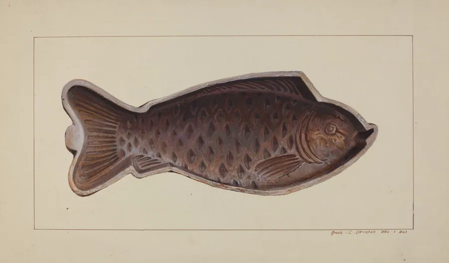 Fish Mold by Amos C. Brinton