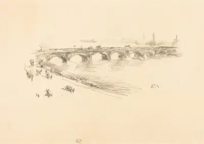 Evening, Little Waterloo Bridge