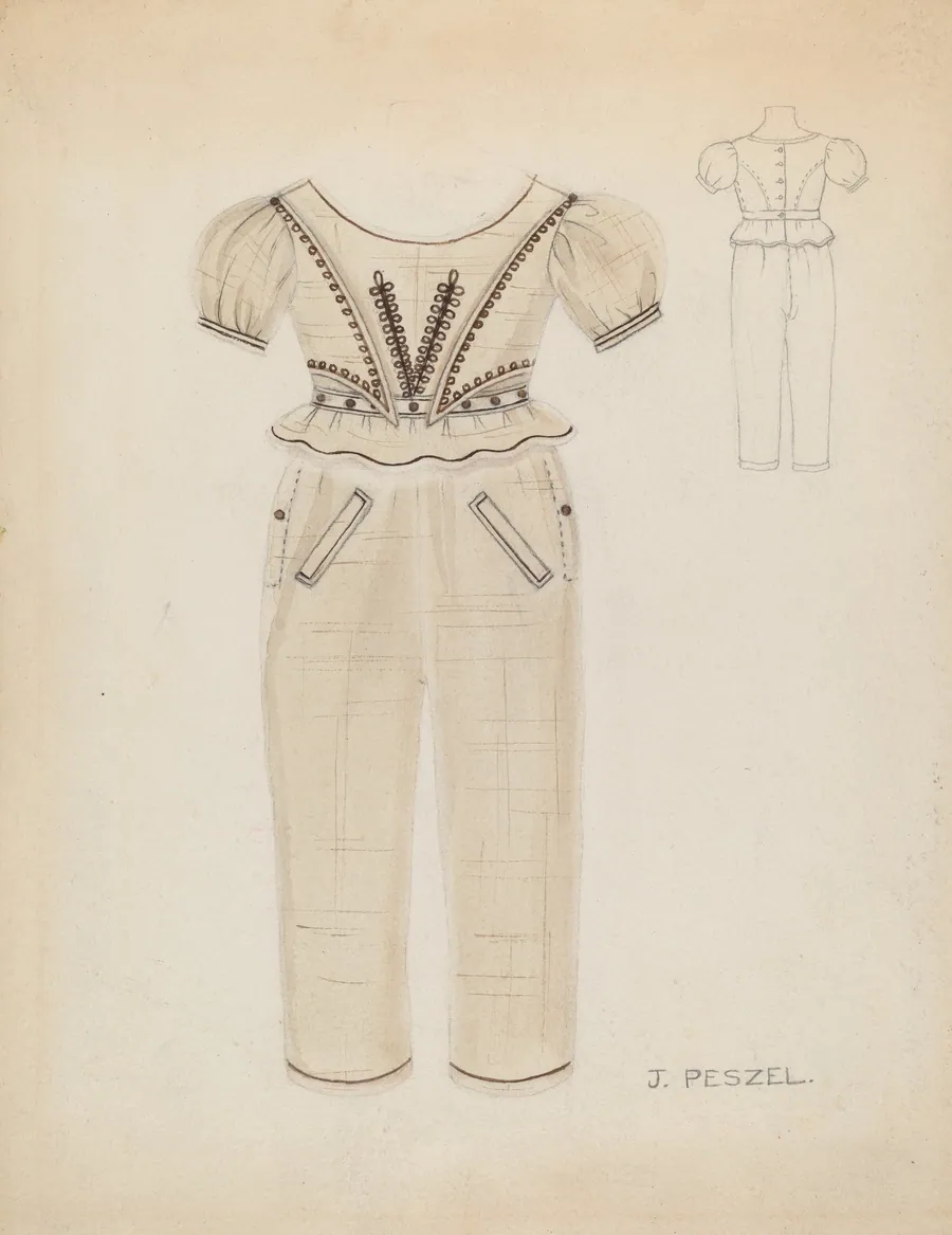 Boy's Suit by Jean Peszel