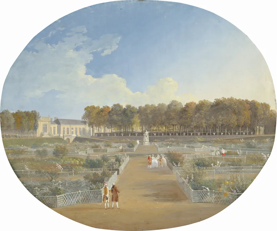 The Potager of the Hôtel de Valentinois in Passy by Nicolas Pérignon