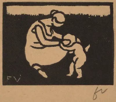 Bather and Child (La baigneuse à l'enfant)