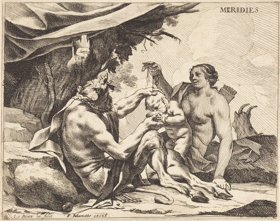 Meridies (Noon) by Charles Le Brun