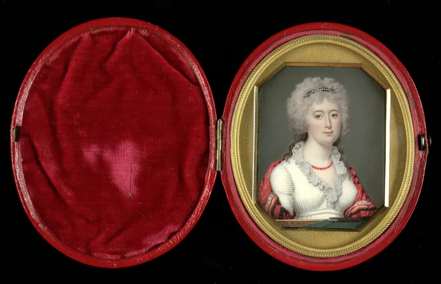 Jane Gray Wall by Joseph Francis Burrell, English, born 1770-died after 1854