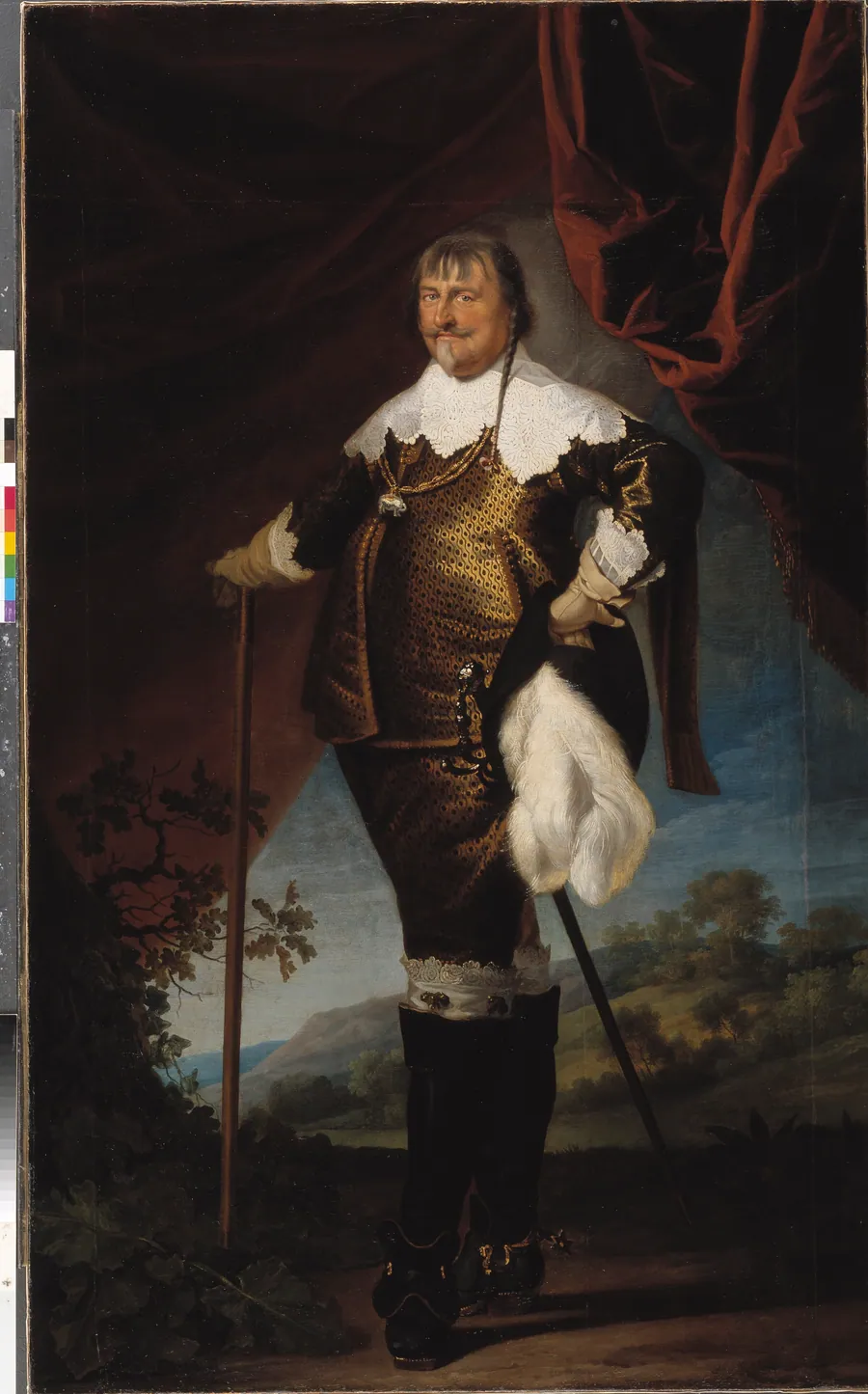 Christian IV by Mander III, Karel van