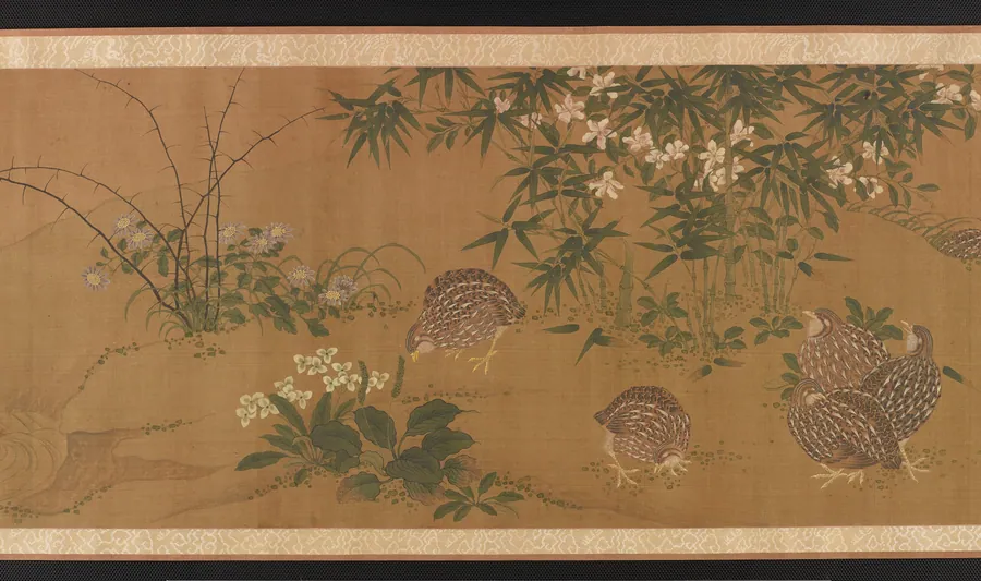Ducks, flowers, and quail by Formerly attributed to Zhao Chang (ca. 960-after 1015)