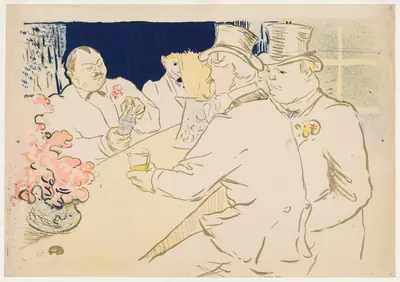 The Irish and American Bar, Rue Royale