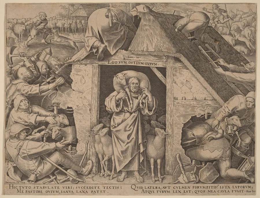 The Parable of the Good Shepherd by Philip Galle