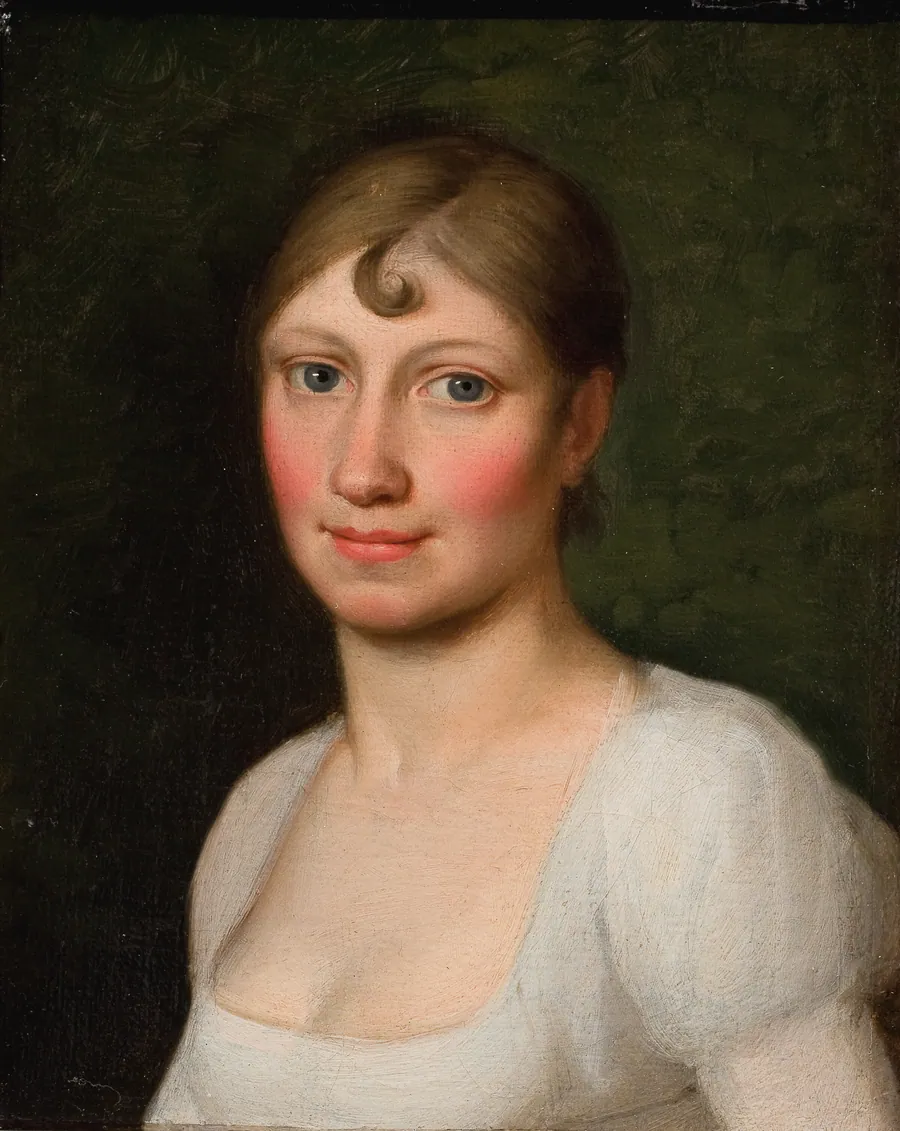 Christine Rebekka Eckersberg, f. Hyssing, kunstnerens første hustru by C.W. Eckersberg