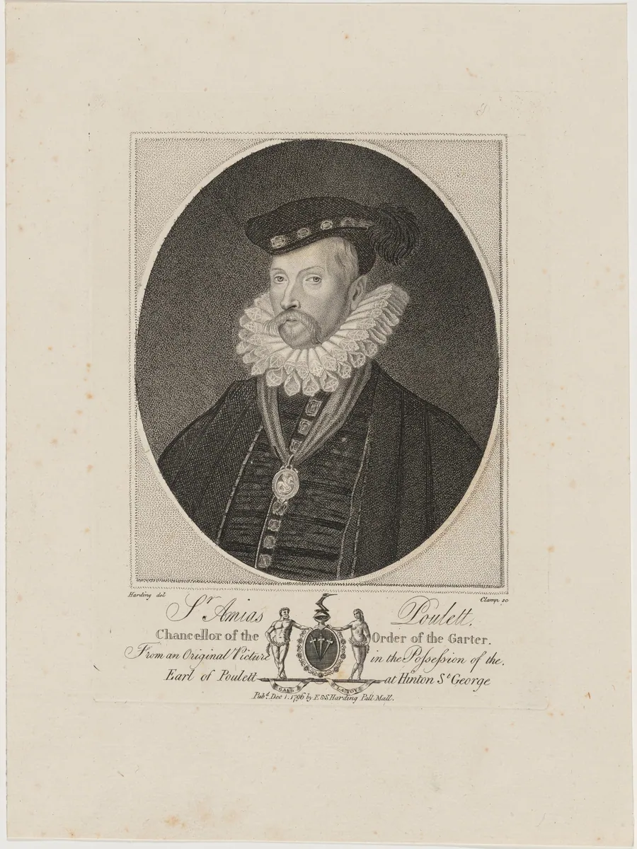 Sir Amias Poulett by R. Clamp