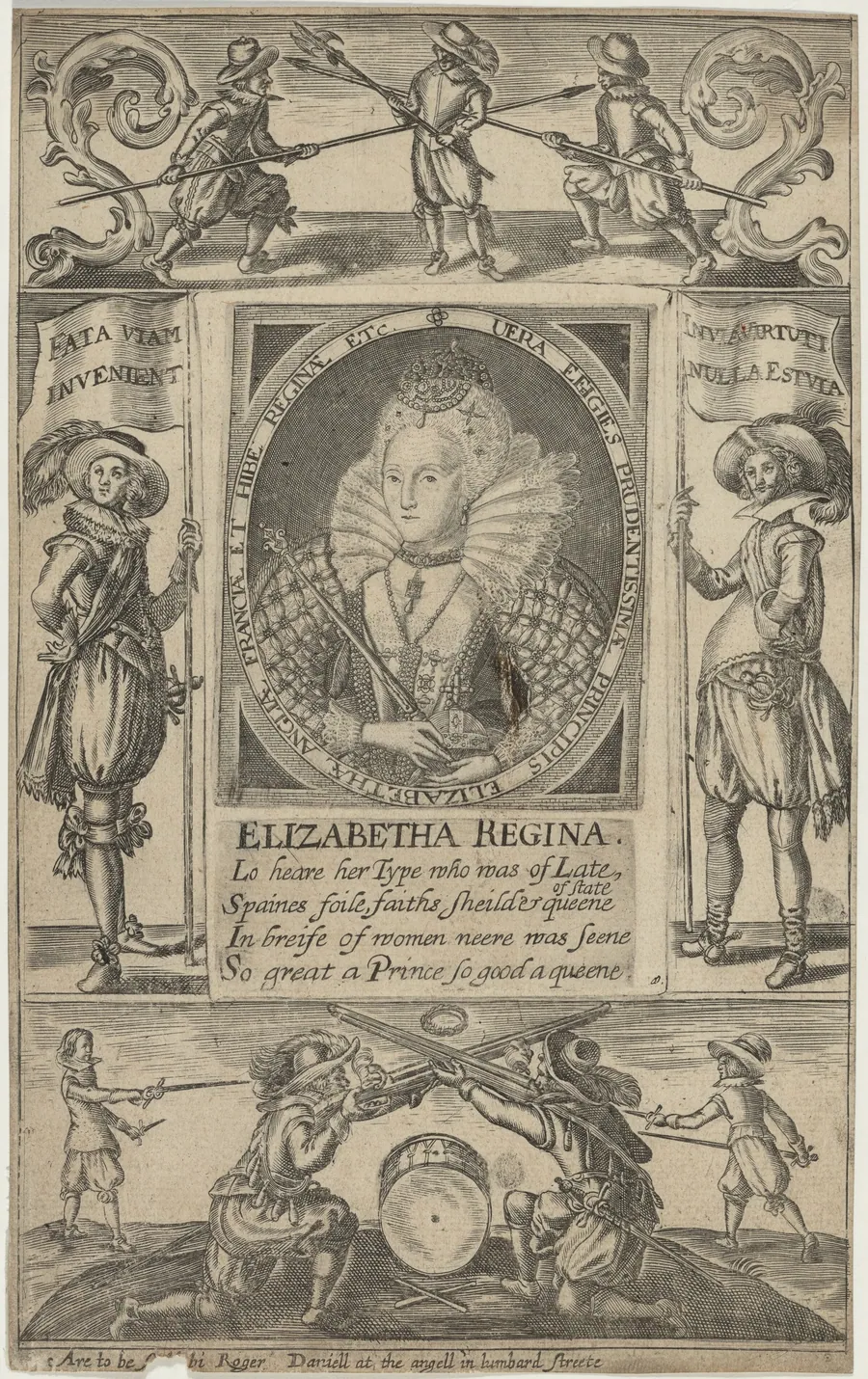 Queen Elizabeth by Willem de Passe