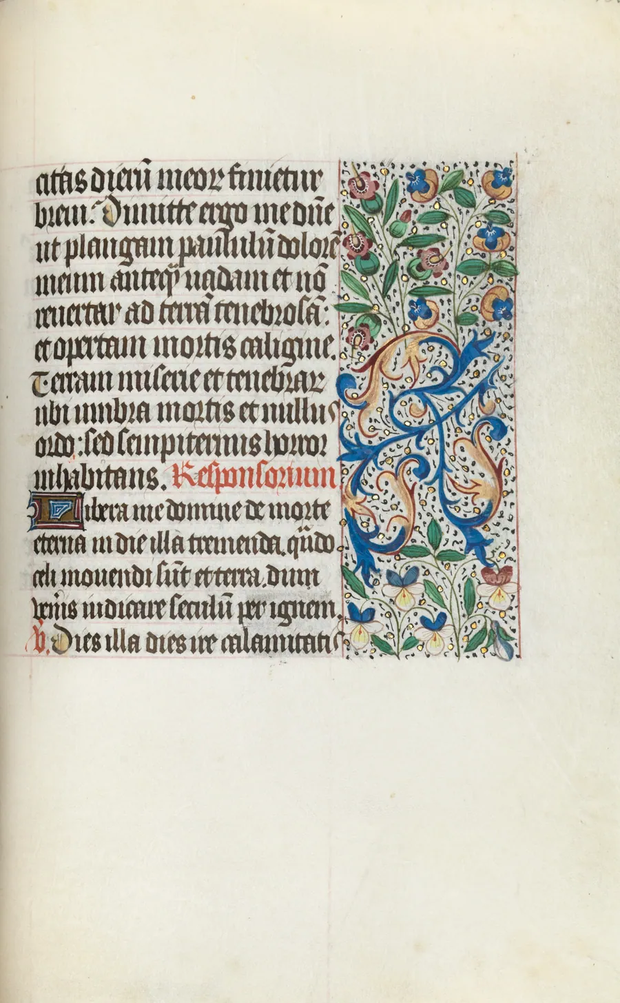 Book of Hours (Use of Rouen): fol. 133r by Master of the Geneva Latini