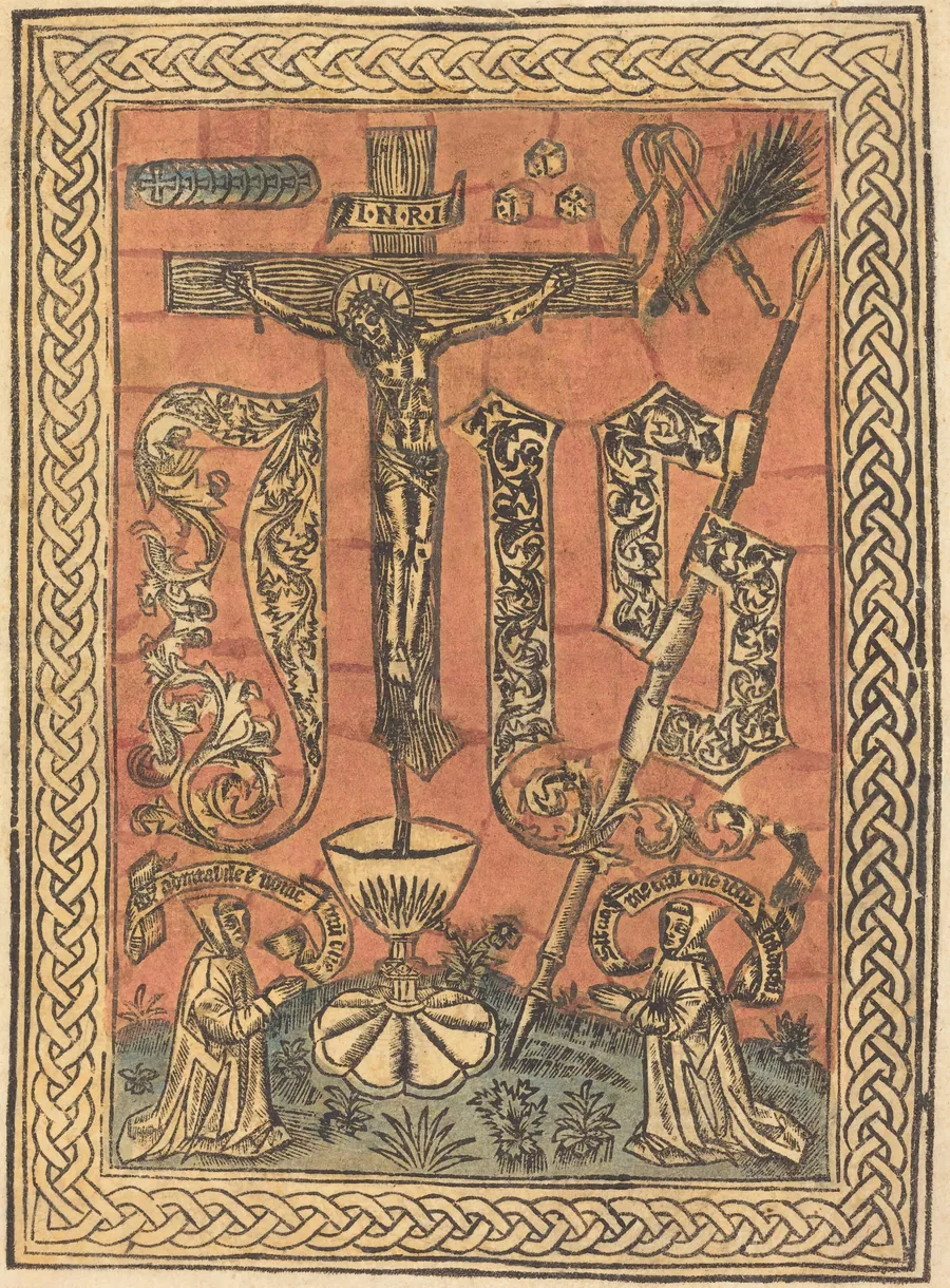 The Sacred Monogram by French 15th Century