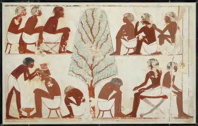 Barbering, Tomb of Userhat