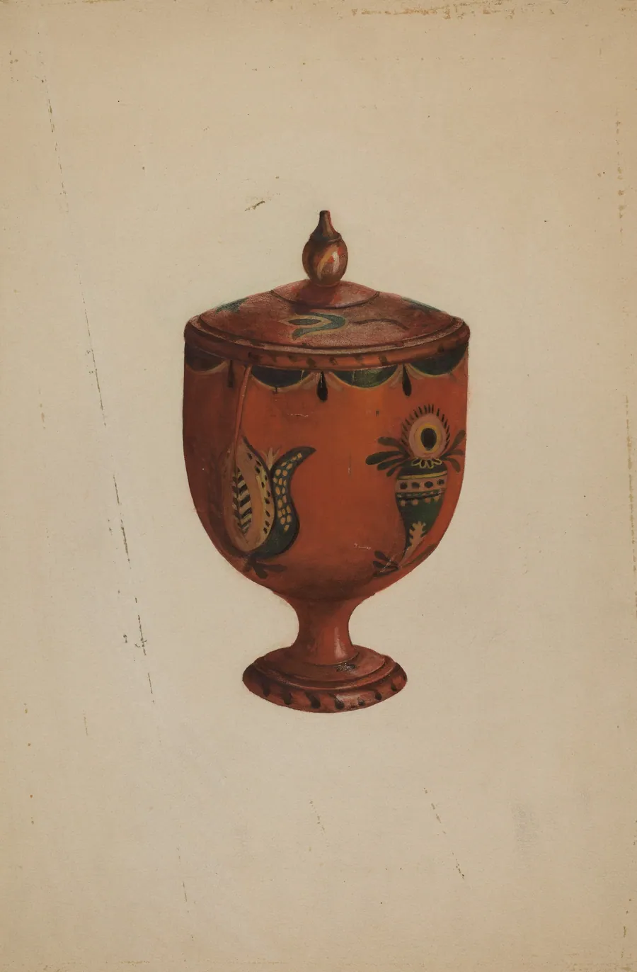 Pa. German Spice Jar by Betty Jean Davis