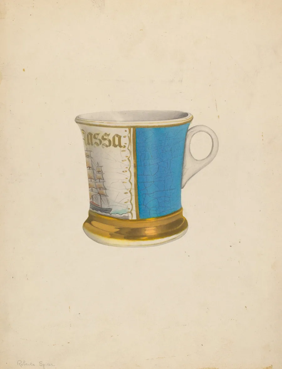 Shaving Mug by Roberta Spicer