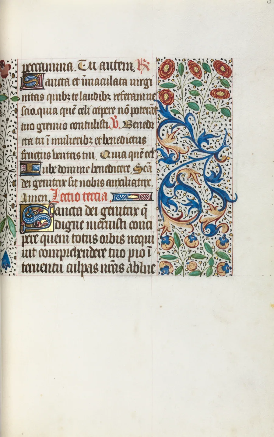 Book of Hours (Use of Rouen): fol. 36r by Master of the Geneva Latini