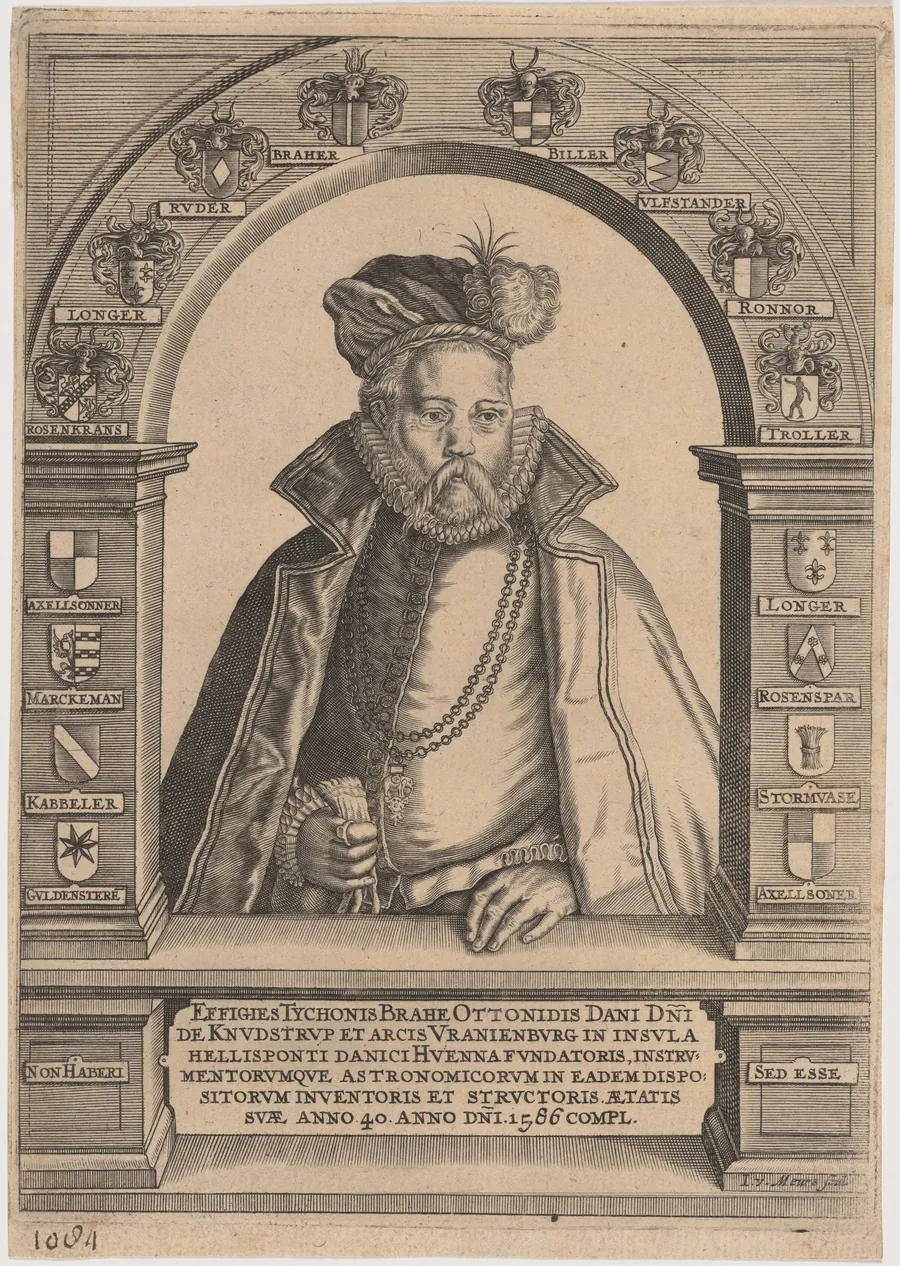 Tycho de Brahe by Jacob van Meurs