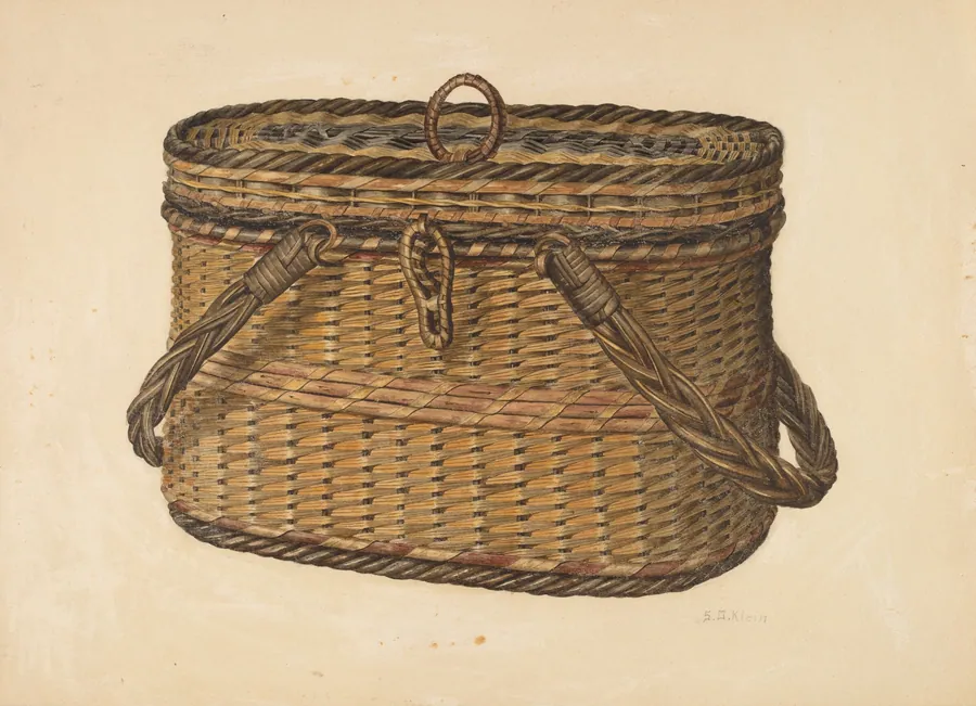 Cap Basket by Samuel O. Klein