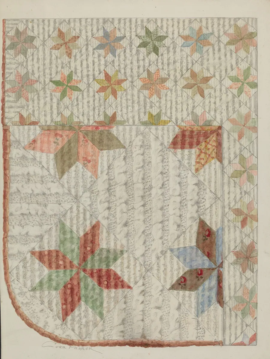 Crib Quilt by Cora Parker