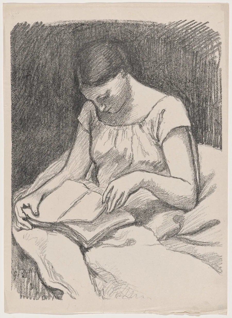 Liseuse (The Reader) by Georges Daniel de Monfreid