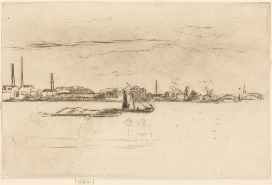 Price's Candle-Works by James McNeill Whistler