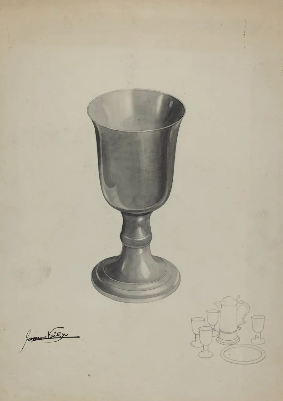 Pewter Chalice by James H.C. Vail