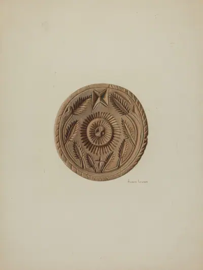 Pa. German Butter Mold