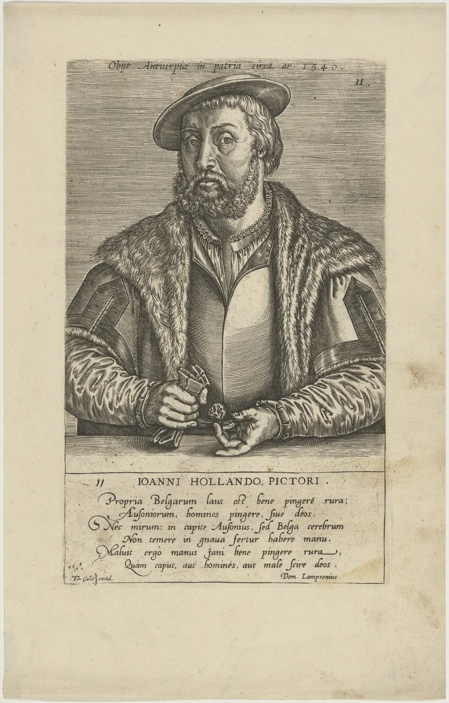 Joanni Hollando (Jan Hollander) by Dominique Lampsonius
