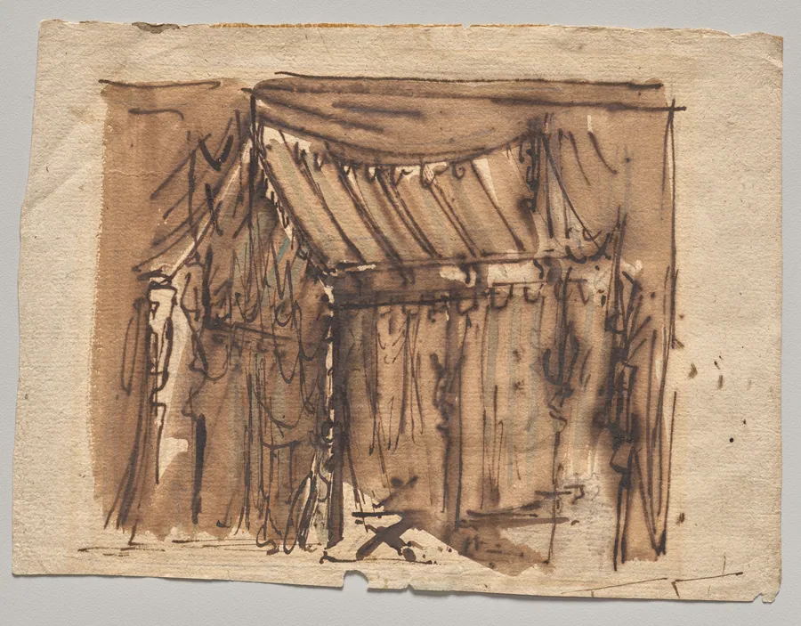 Tent (recto) by Josef Platzer