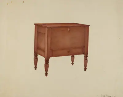 Shaker Sugar Chest