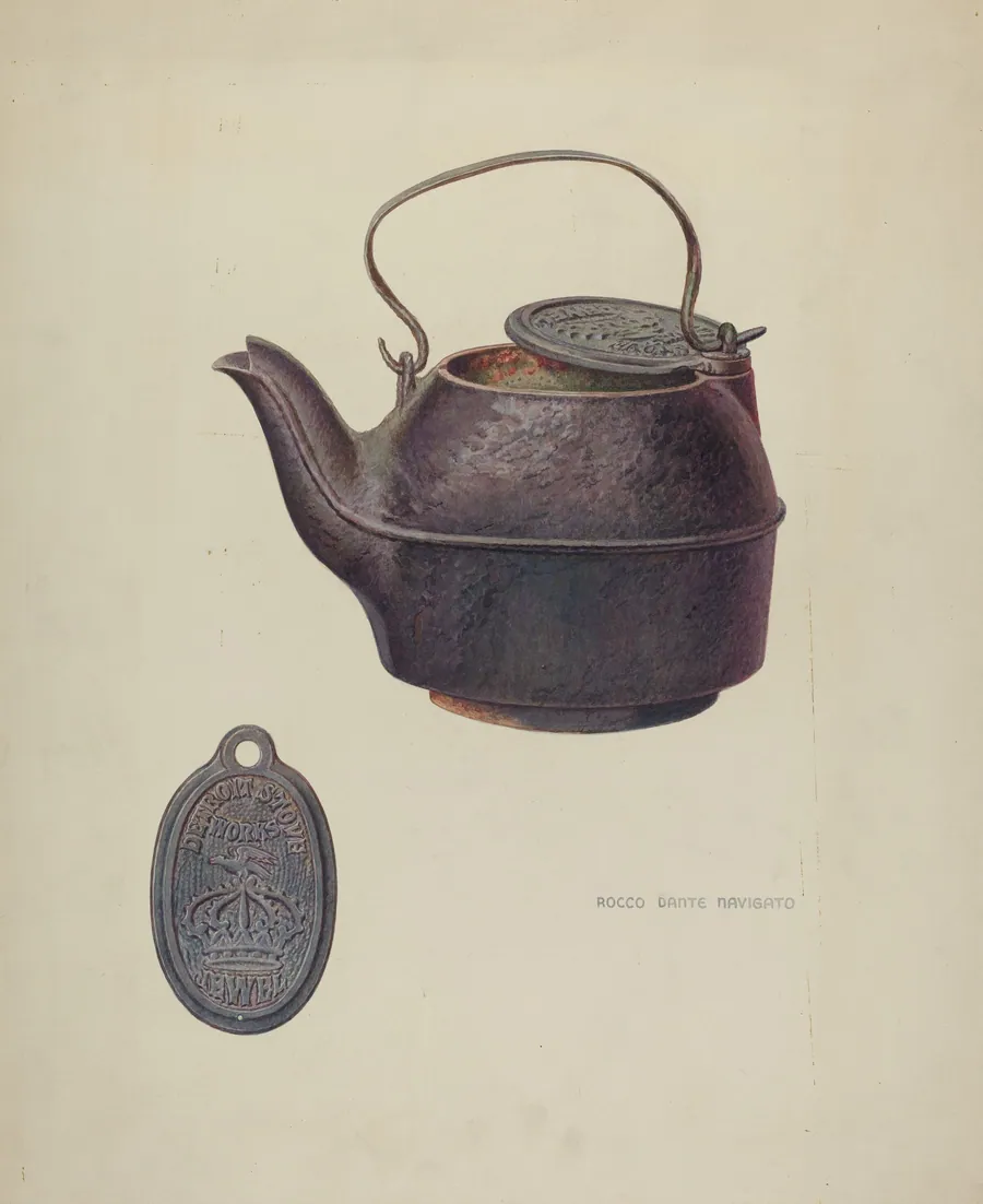 Iron Kettle by Rocco Navigato