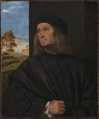 Portræt af den venezianske maler Giovanni Bellini (ca. 1431/36 - 1516)?