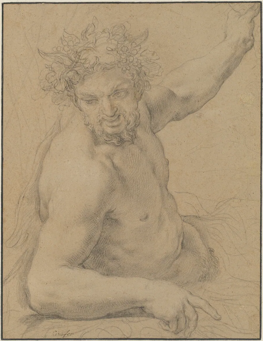 Faun Reclining by Ciro Ferri