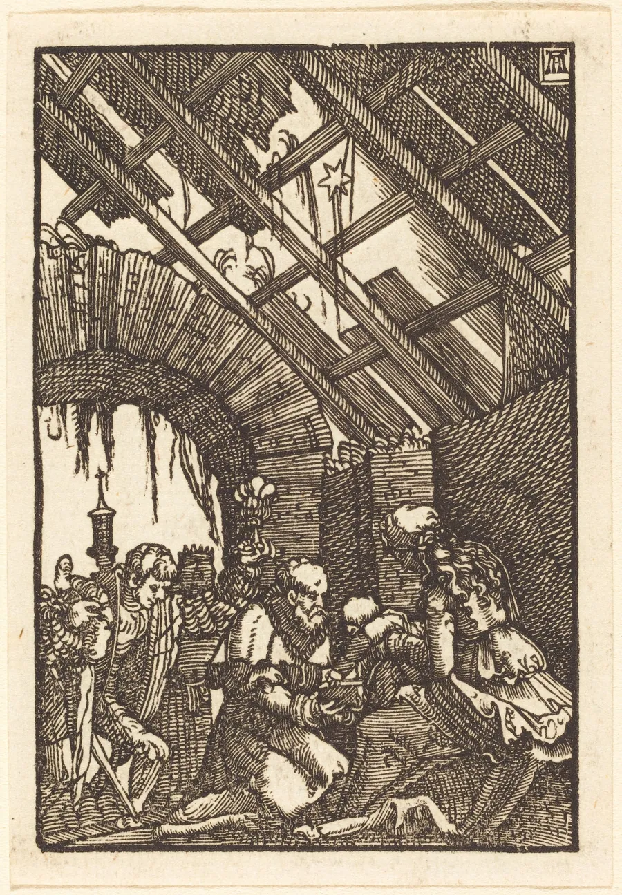 The Adoration of the Magi by Albrecht Altdorfer