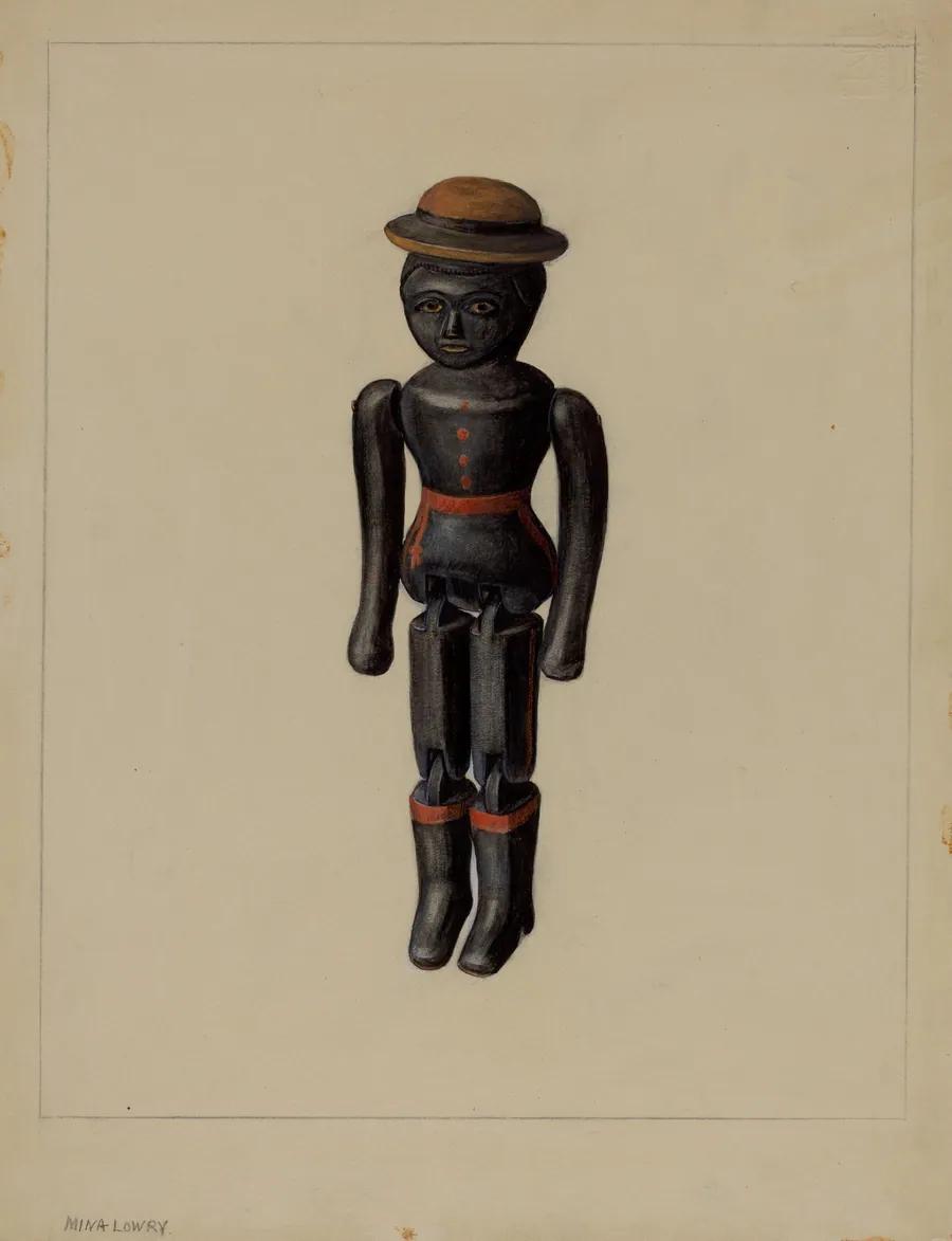 Dancing Doll by Mina Lowry