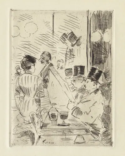 The Café of the New Athens