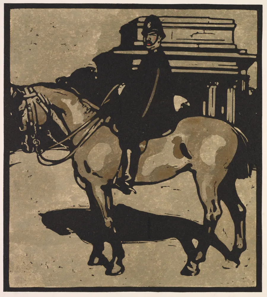 London Types: Policeman by William Nicholson
