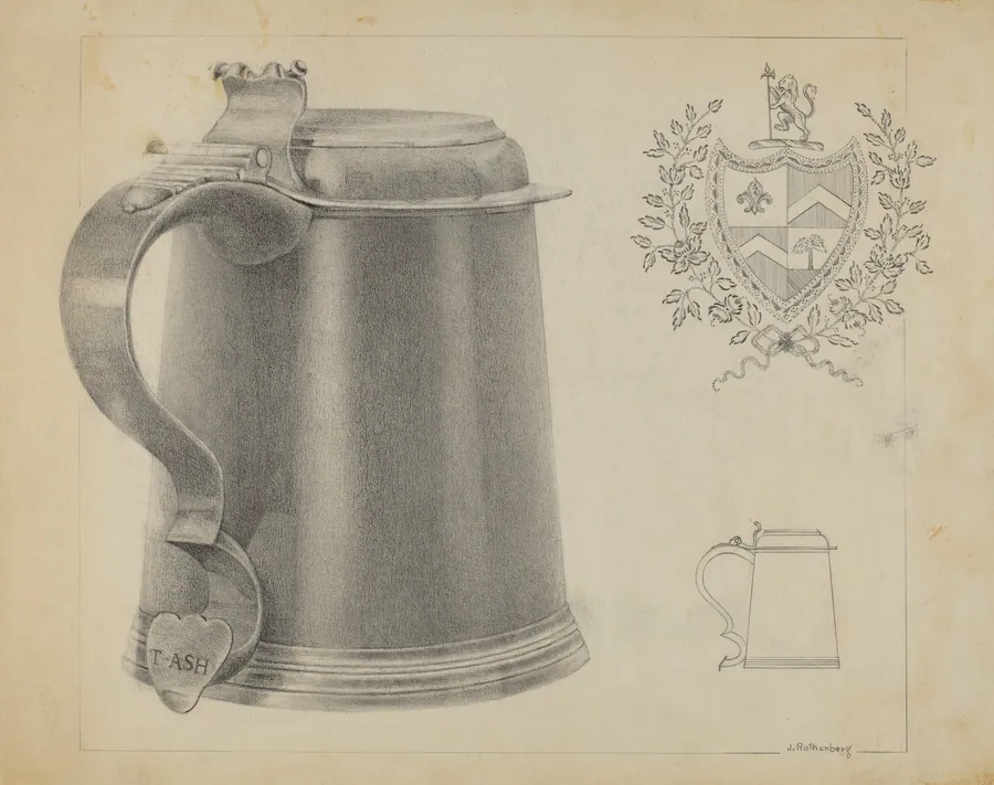 Silver Tankard by Joseph Rothenberg