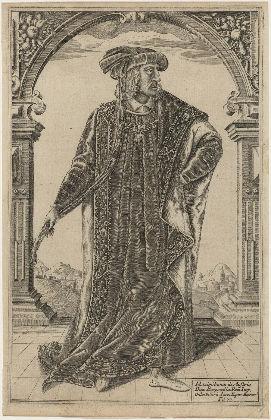 Maximilian I, Son of Emperor Frederick III by William Rogers